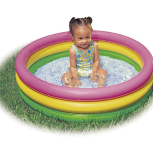 استخر بادی قطر 61 سانتیمتری کف بادی اینتکس intex مدل 57107_اسباب بازی ورزشی